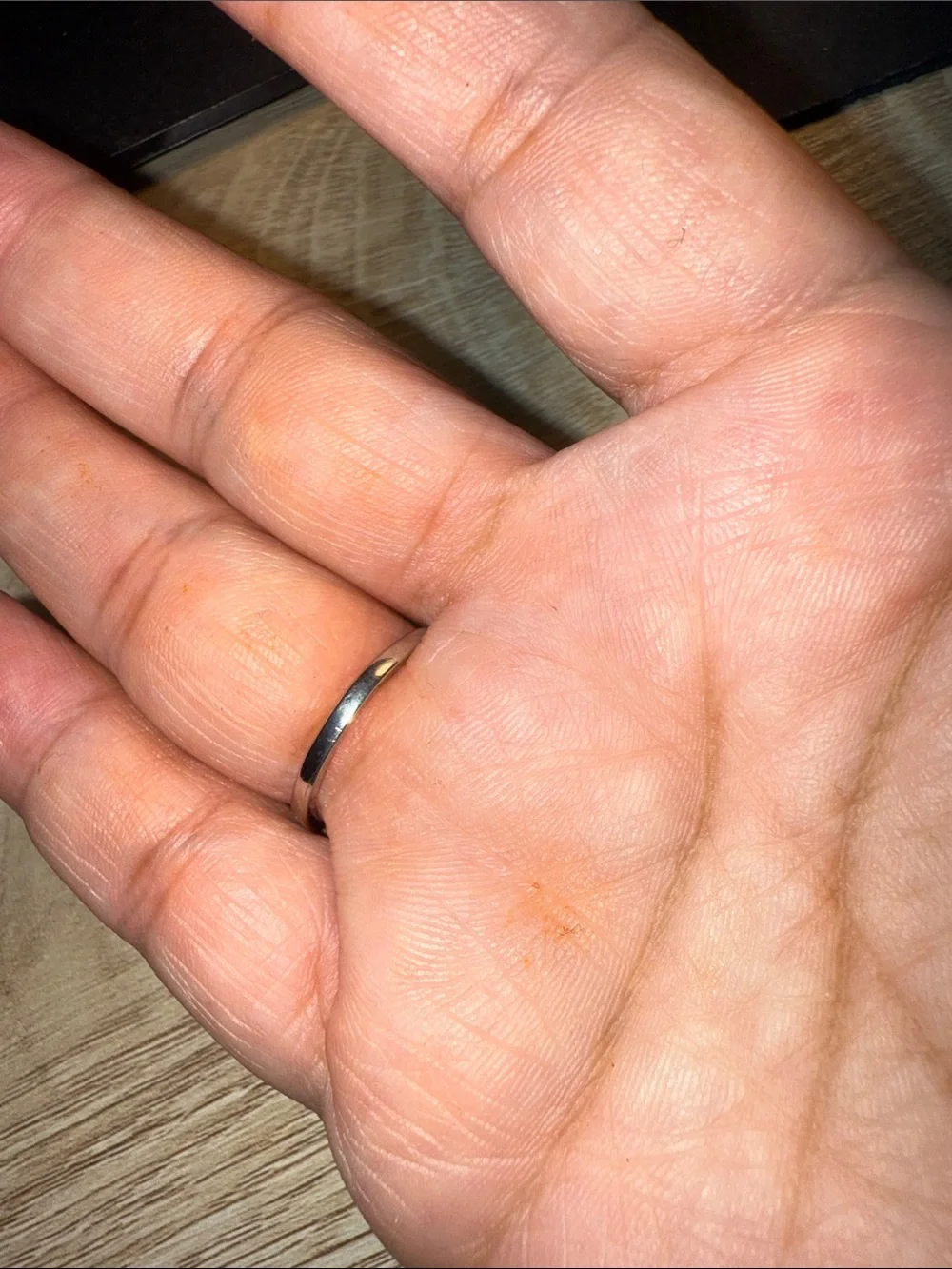 Teardrop Light Blue Gemstone Ring in Silver Tone - Women Jewelry